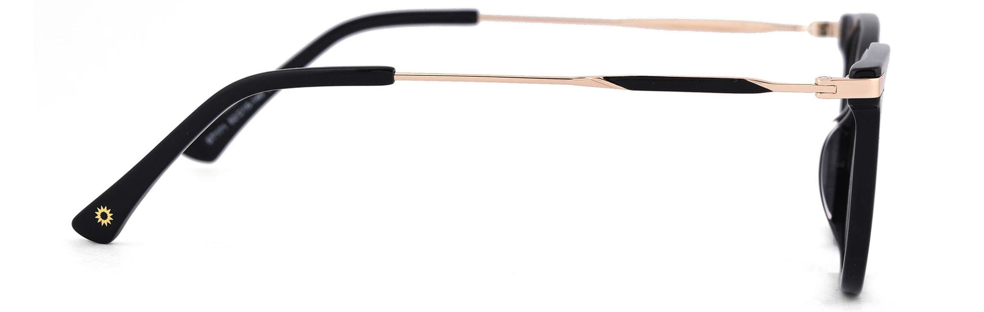 ST171 - C1 - Handmade Bio Acetate - Midnight Black - glassesbyahana.com