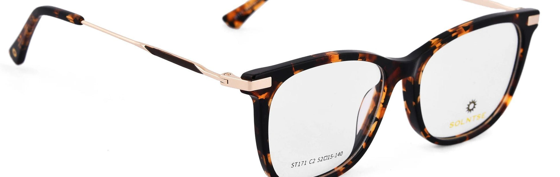 ST171 - C2 - Handmade Bio Acetate - Havana Brown - glassesbyahana.com