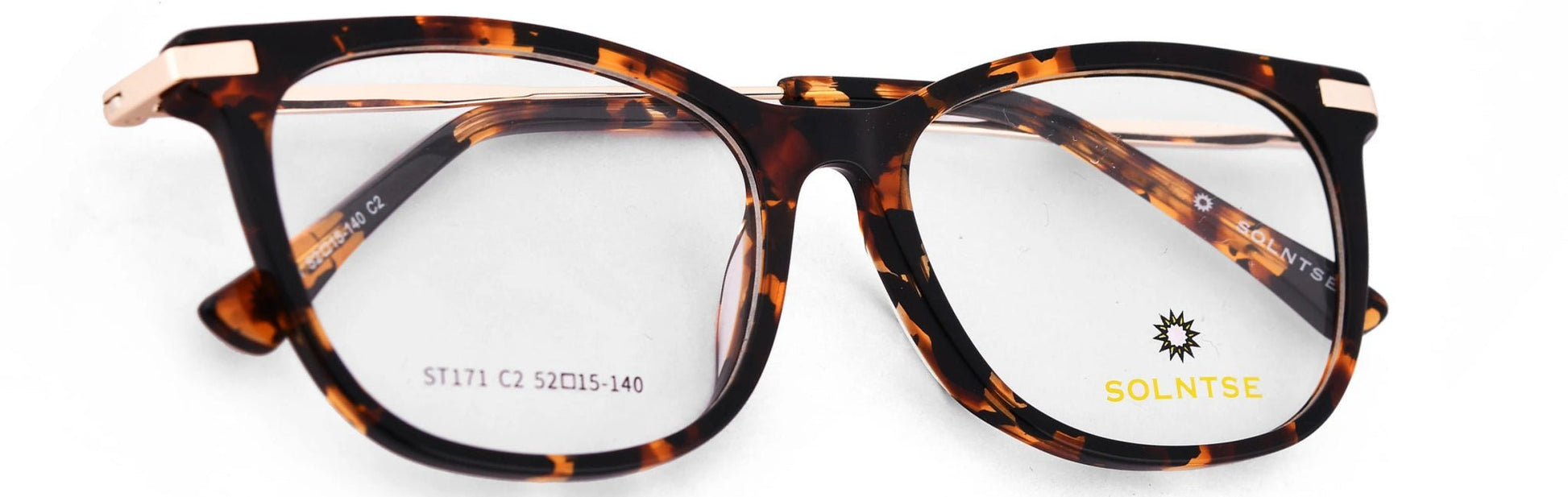 ST171 - C2 - Handmade Bio Acetate - Havana Brown - glassesbyahana.com