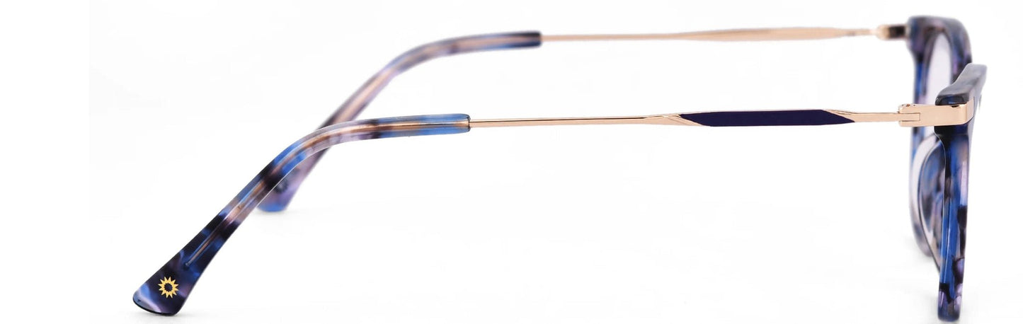 ST171 - C4 - Handmade Bio Acetate - Slate Grey - glassesbyahana.com