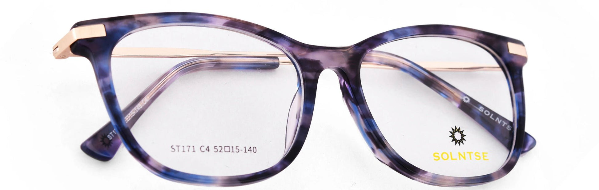 ST171 - C4 - Handmade Bio Acetate - Slate Grey - glassesbyahana.com
