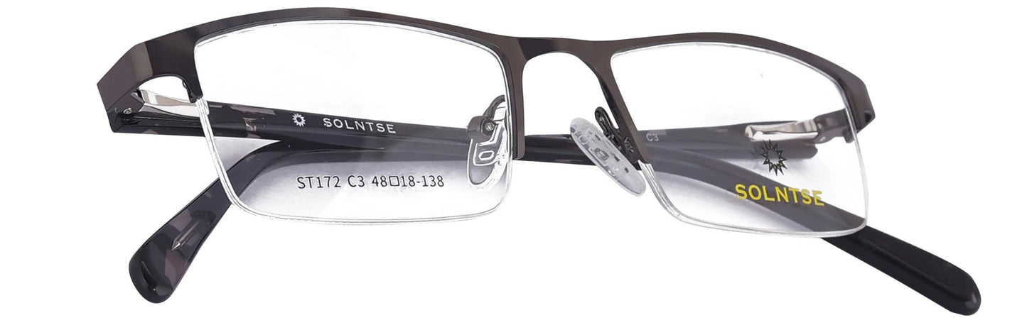 ST172 - C3 - Metal Alloy - Midnight Black - glassesbyahana.com