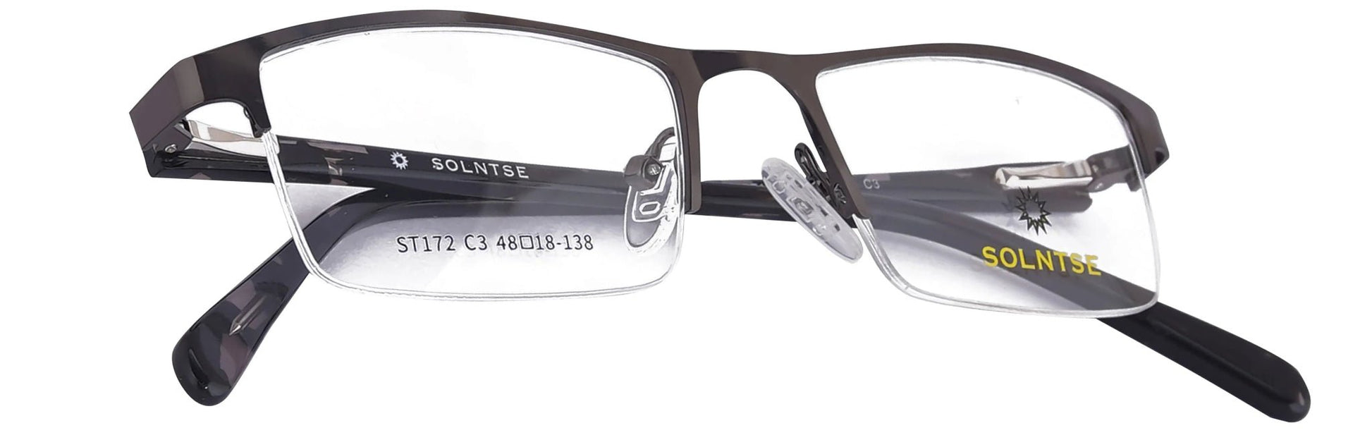 ST172 - C3 - Metal Alloy - Midnight Black - glassesbyahana.com