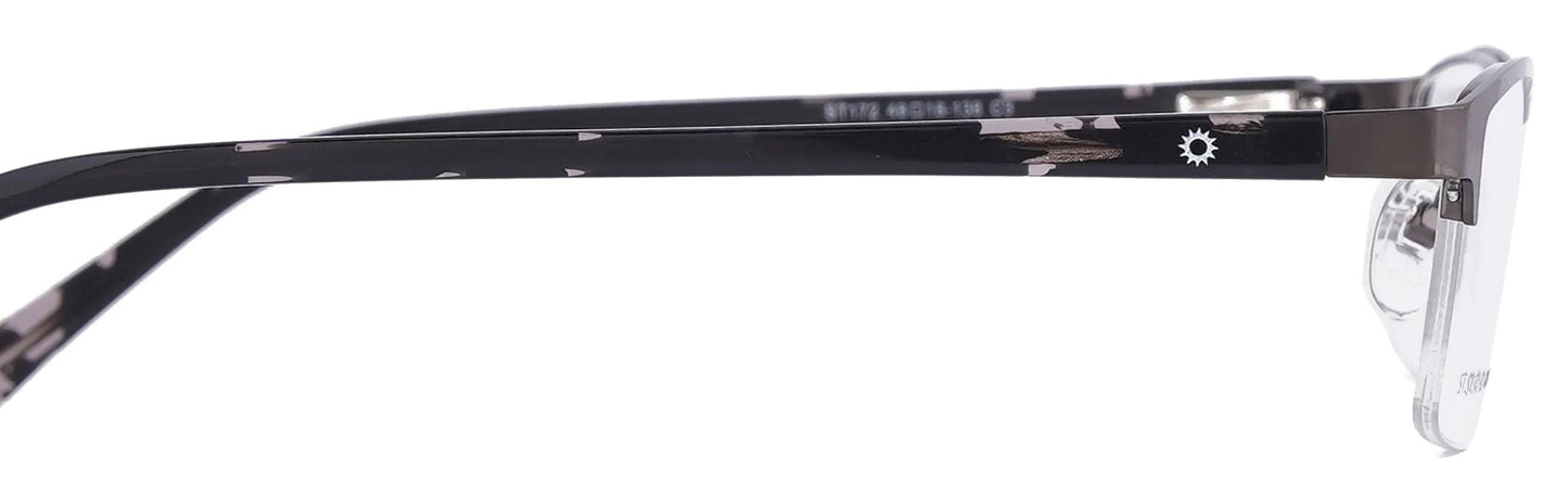 ST172 - C3 - Metal Alloy - Midnight Black - glassesbyahana.com