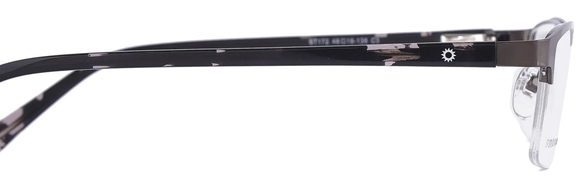 ST172 - C3 - Metal Alloy - Midnight Black - glassesbyahana.com