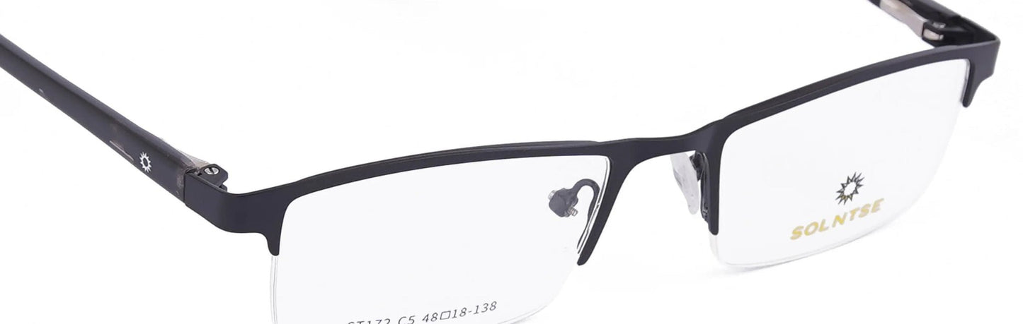 ST172 - C5 - Metal Alloy - Midnight Black - glassesbyahana.com