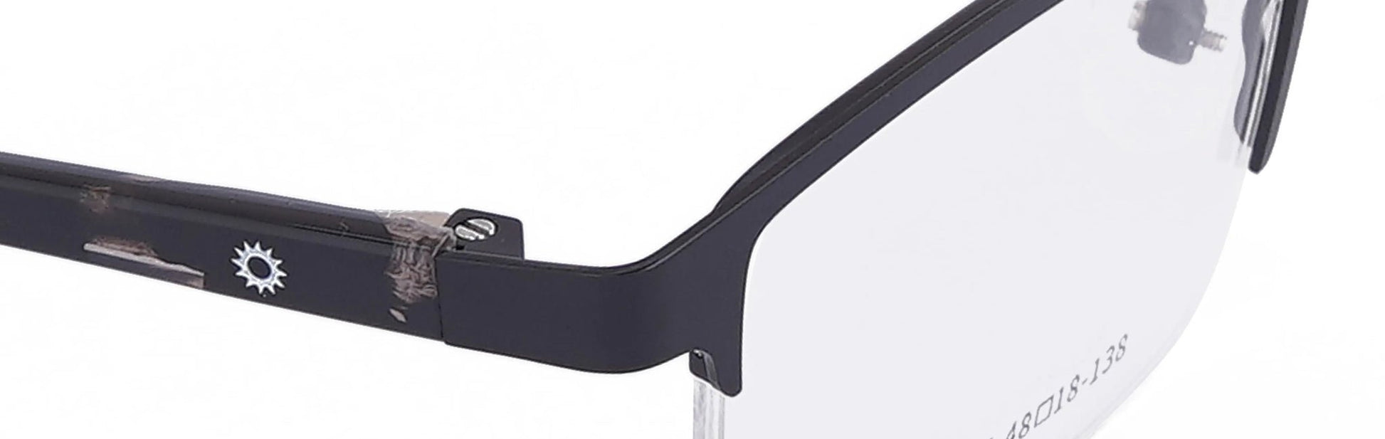 ST172 - C5 - Metal Alloy - Midnight Black - glassesbyahana.com