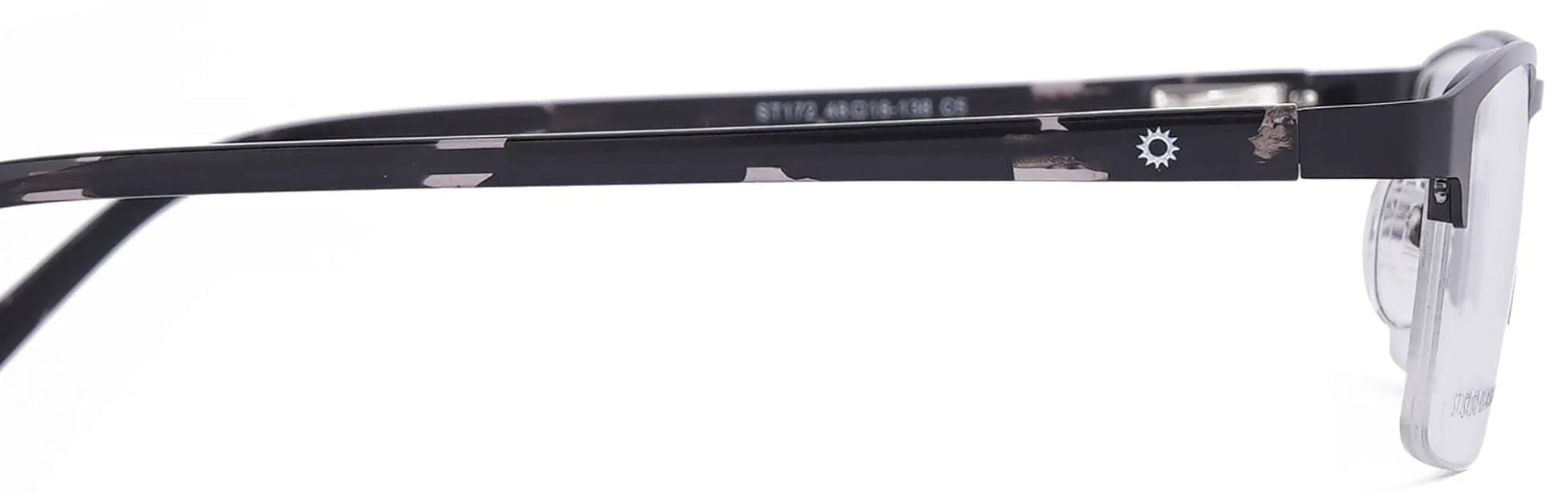 ST172 - C5 - Metal Alloy - Midnight Black - glassesbyahana.com