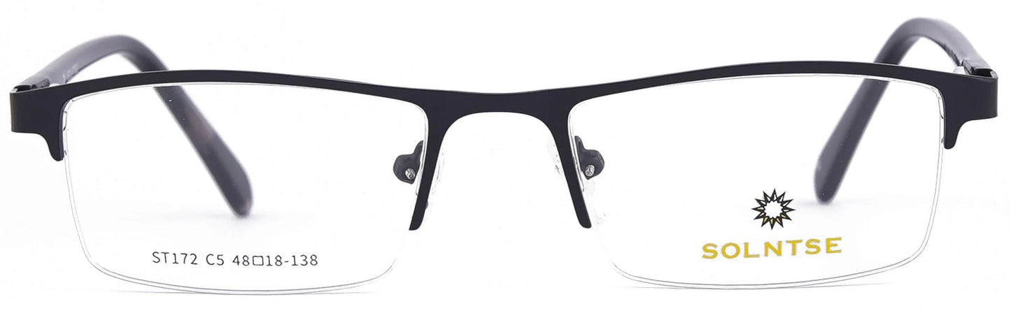 ST172 - C5 - Metal Alloy - Midnight Black - glassesbyahana.com