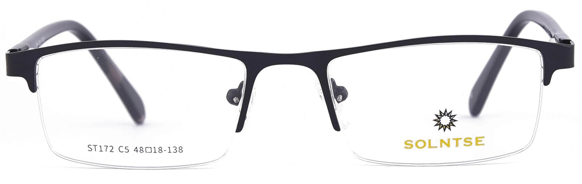 ST172 - C5 - Metal Alloy - Midnight Black - glassesbyahana.com