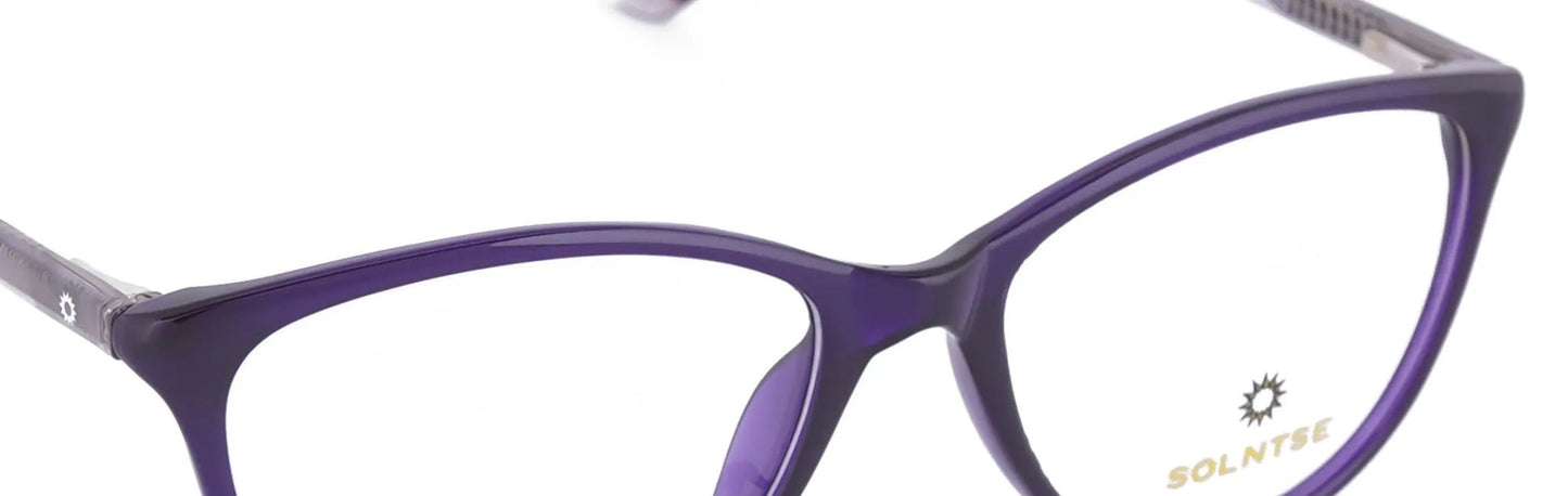 ST173 - C1 - Handmade Bio Acetate - Royal Purple - glassesbyahana.com