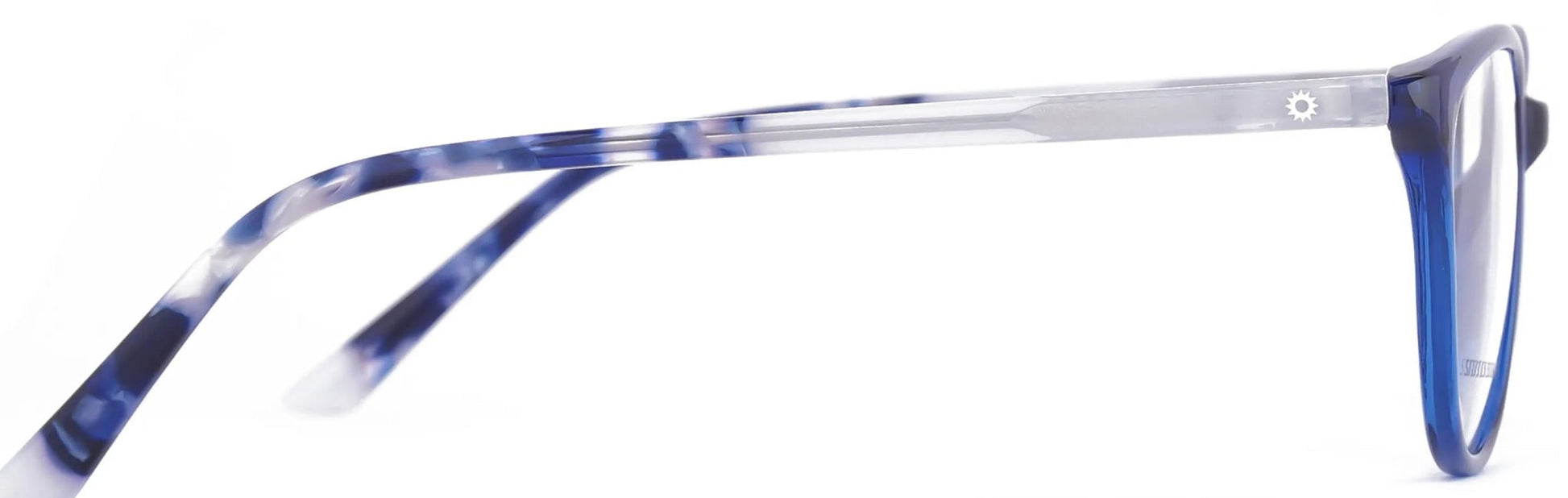 ST173 - C5 - Handmade Bio Acetate - Glacier Blue - glassesbyahana.com