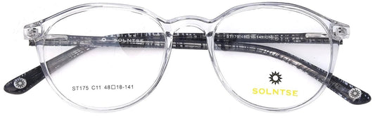 ST175-C11-Handmade Bio Acetate-State Grey - glassesbyahana.com
