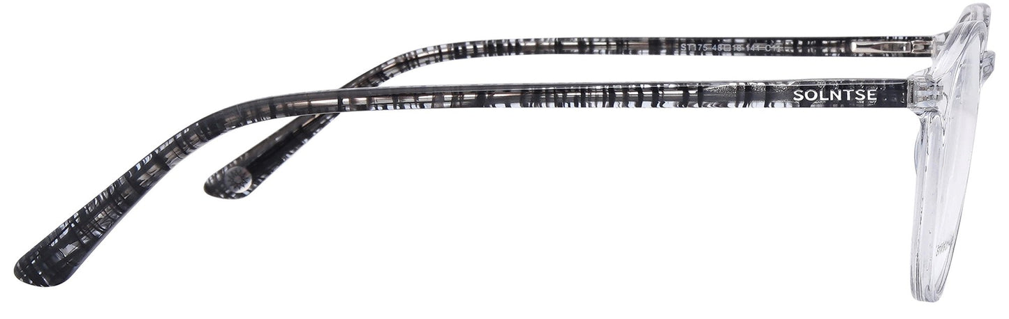 ST175 - C11 - Handmade Bio Acetate - State Grey - glassesbyahana.com