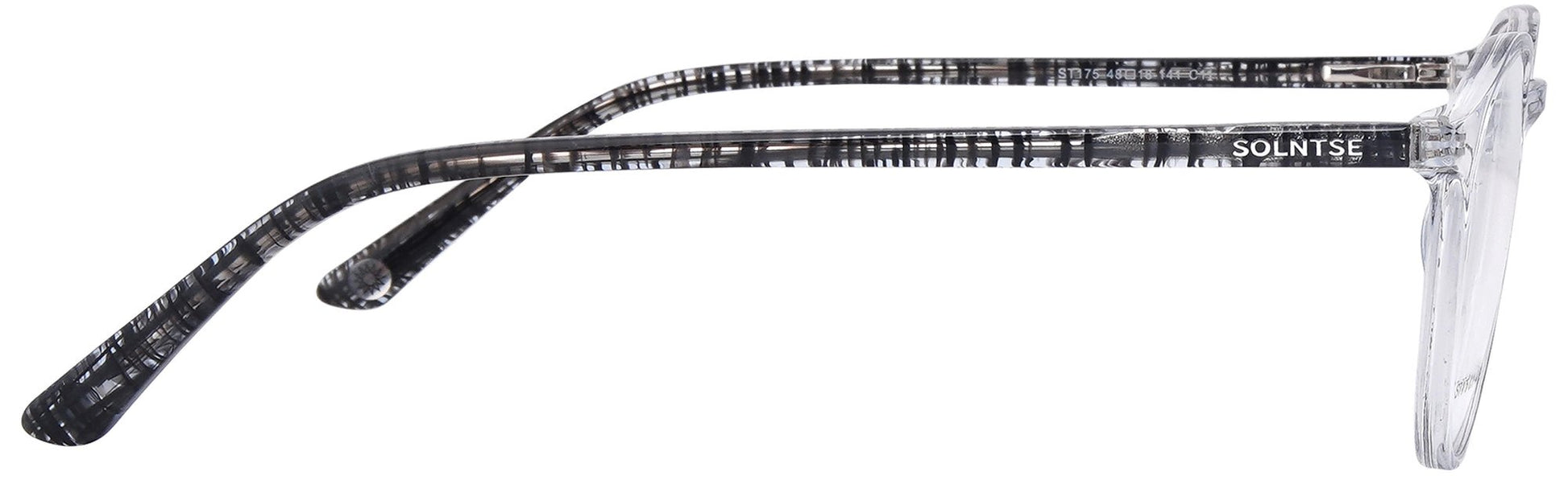 ST175 - C11 - Handmade Bio Acetate - State Grey - glassesbyahana.com