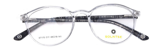 ST175 - C11 - Handmade Bio Acetate - State Grey - glassesbyahana.com