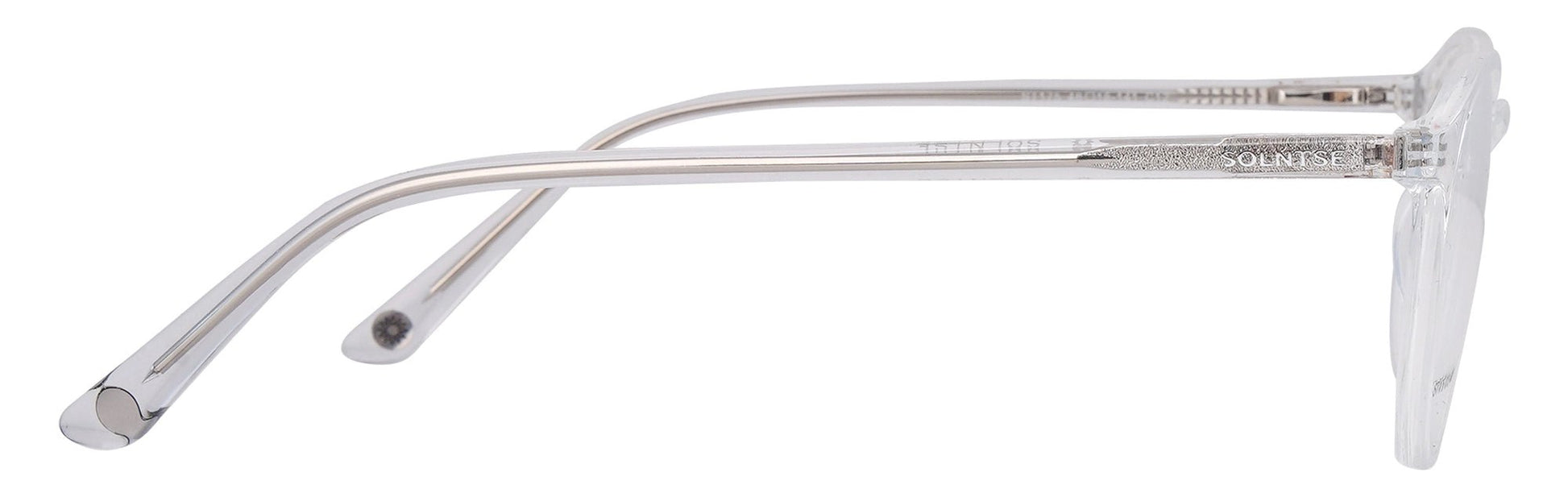 ST175 - C12 - Handmade Bio Acetate - Crystal Clear - glassesbyahana.com