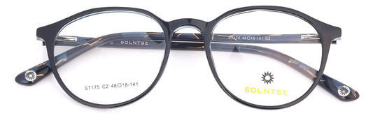 ST175 - C2 - Handmade Bio Acetate - Glacier Blue - glassesbyahana.com