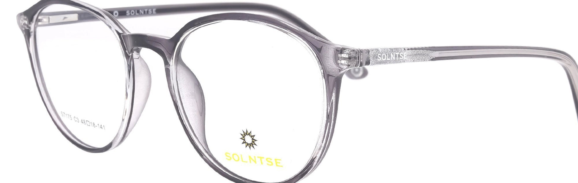 ST175 - C3 - Handmade Bio Acetate - Slate Grey - glassesbyahana.com