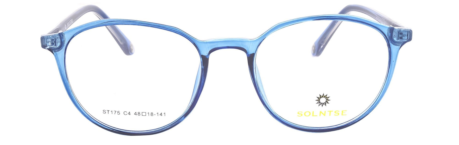 ST175 - C4 - Handmade Bio Acetate - Glacier Blue - glassesbyahana.com