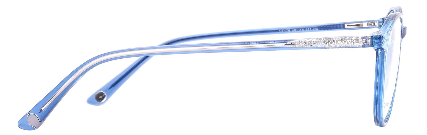ST175 - C4 - Handmade Bio Acetate - Glacier Blue - glassesbyahana.com