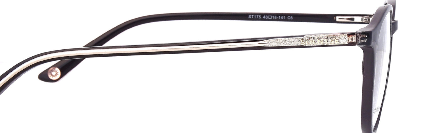 ST175 - C6 - Handmade Bio Acetate - Slate Grey - glassesbyahana.com