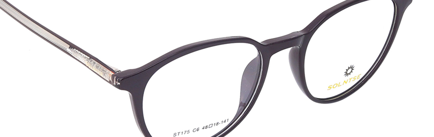 ST175 - C6 - Handmade Bio Acetate - Slate Grey - glassesbyahana.com