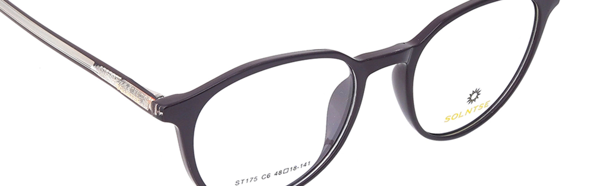 ST175 - C6 - Handmade Bio Acetate - Slate Grey - glassesbyahana.com