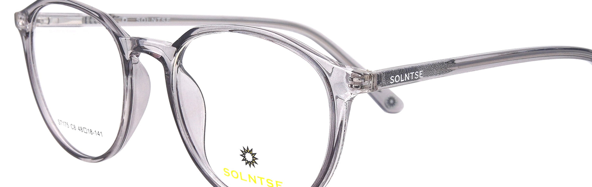ST175 - C8 - Handmade Bio Acetate - Slate Grey - glassesbyahana.com