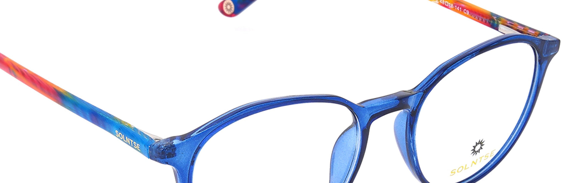 ST175 - C9 - Handmade Bio Acetate - Glacier Blue - glassesbyahana.com