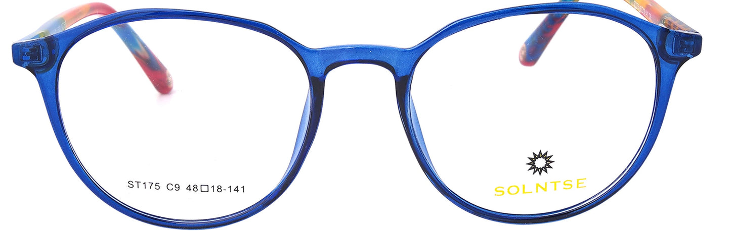 ST175 - C9 - Handmade Bio Acetate - Glacier Blue - glassesbyahana.com