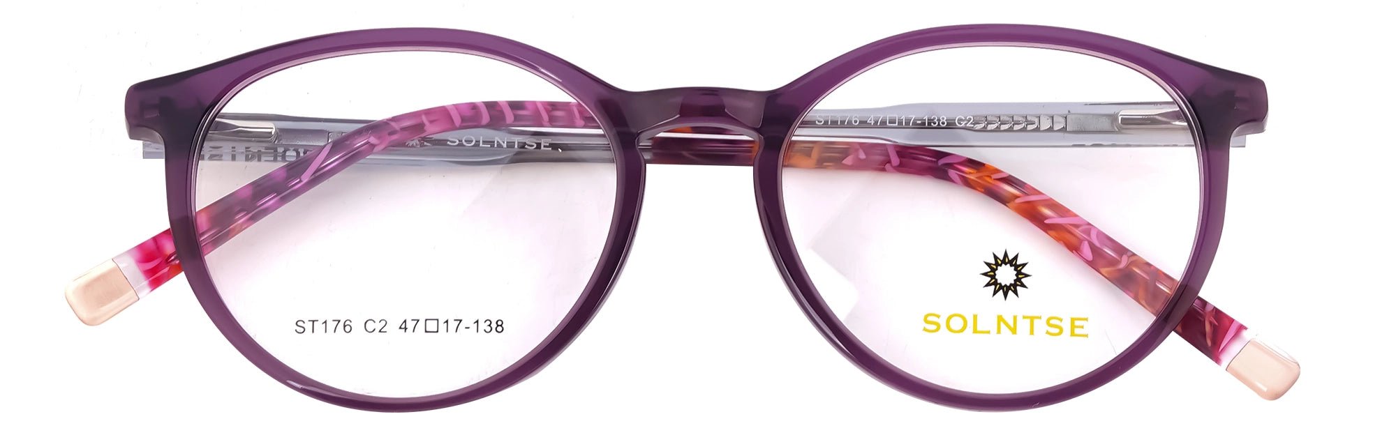 ST176-C2-Handmade Acetate-Royal Purple