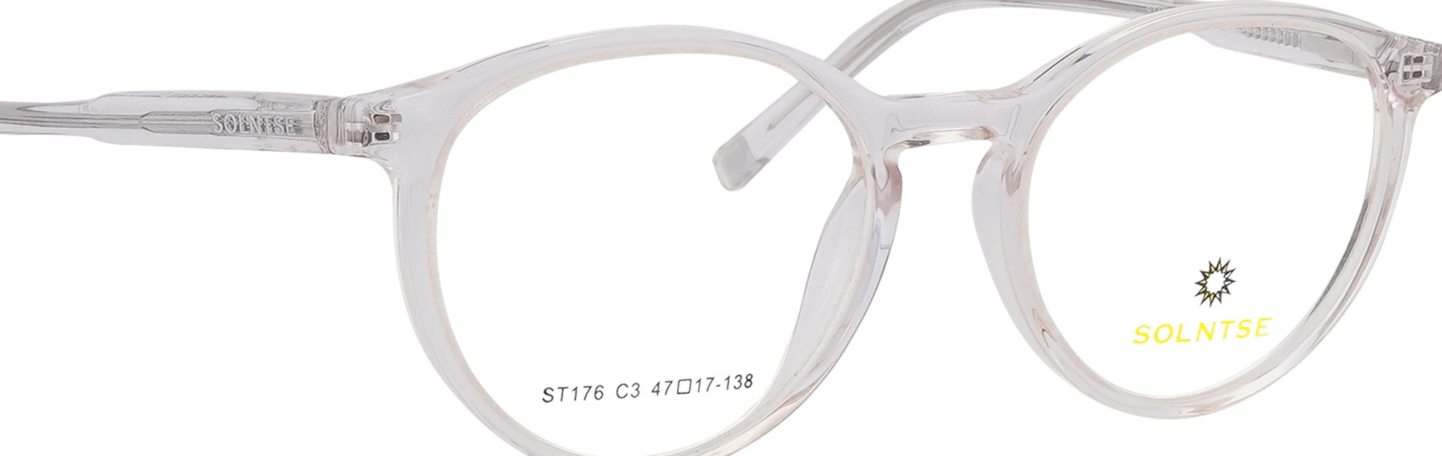 ST176 - C3 - Crystal Clear - glassesbyahana.com
