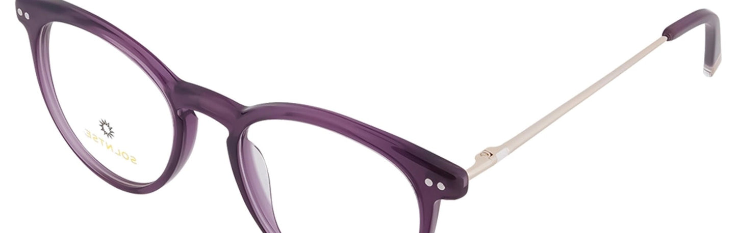 ST177 - C1 - Handmade Bio Acetate - Royal Purple - glassesbyahana.com