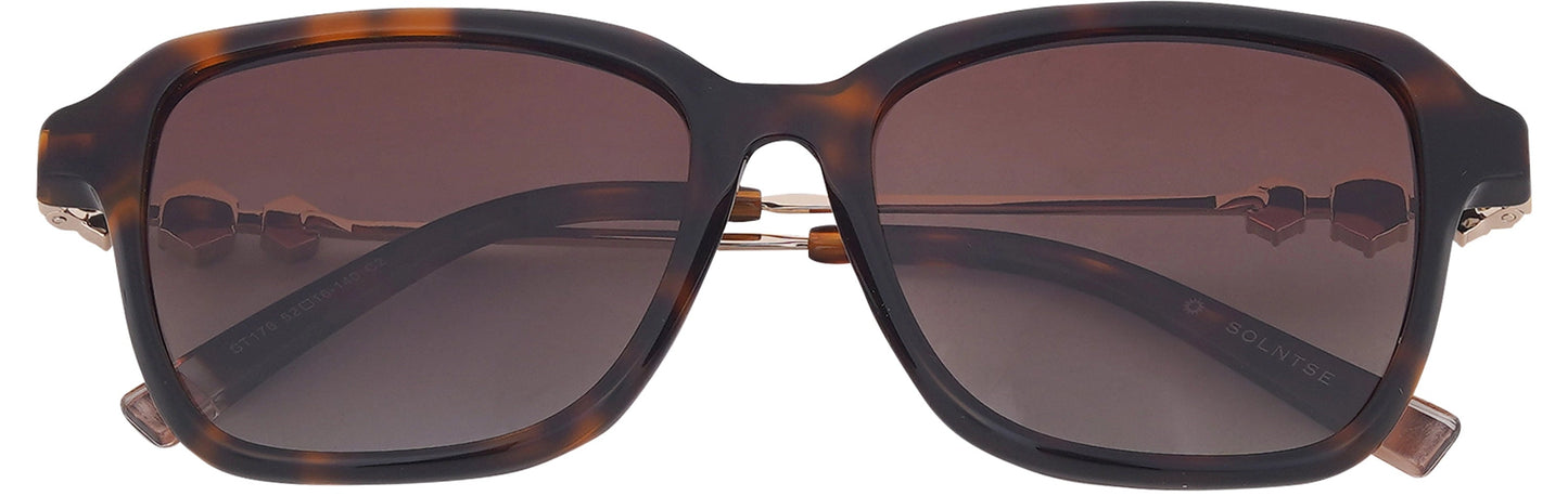 ST178 - C2 - Handmade Bio Acetate - Cocoa Brown - glassesbyahana.com