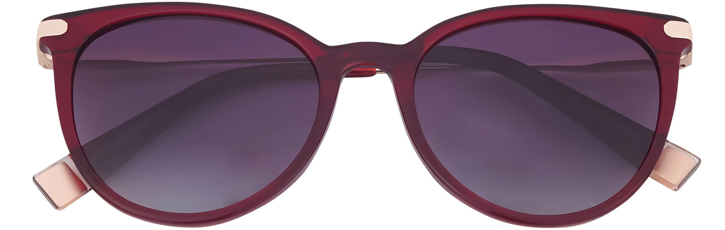 ST179 - C1 - Handmade Bio Acetate - Ruby Red - glassesbyahana.com