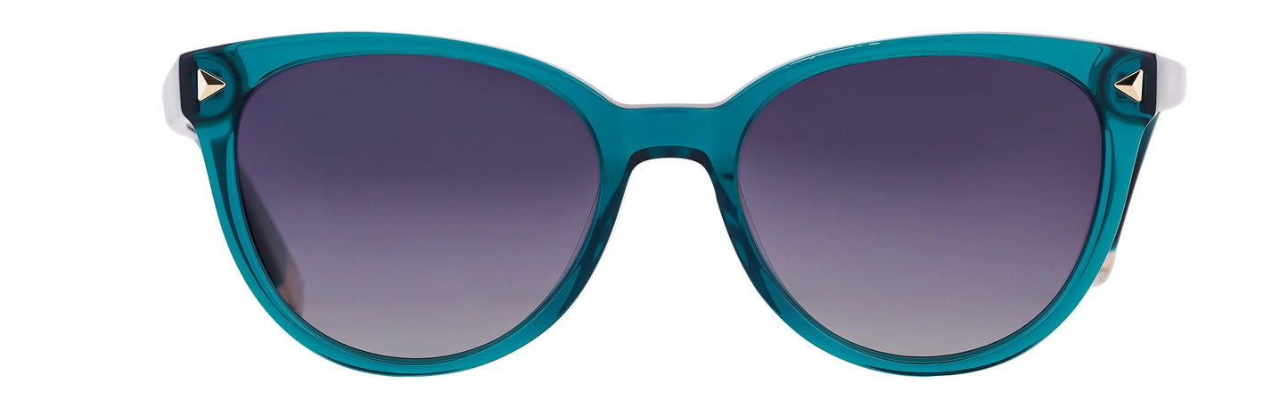 ST180 - C2 - Handmade Bio Acetate - Forest Green - glassesbyahana.com