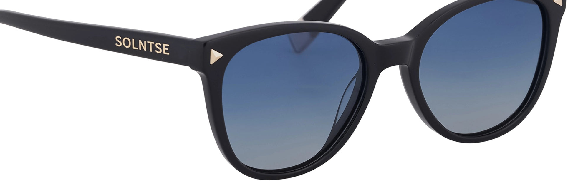 ST180 - C3 - Handmade Bio Acetate - Ebony Black - glassesbyahana.com