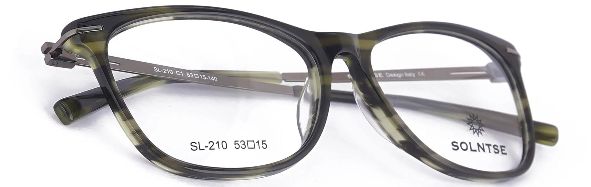 ST210 - C1 - Handmade Bio Acetate - Forest Green - glassesbyahana.com