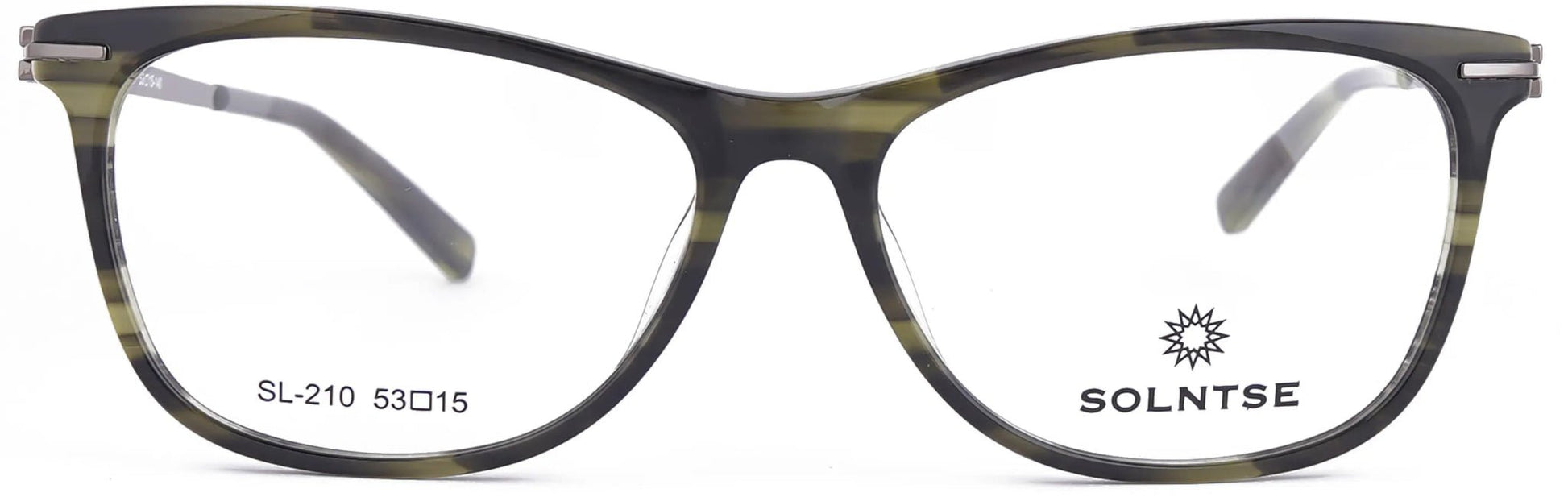 ST210 - C1 - Handmade Bio Acetate - Forest Green - glassesbyahana.com