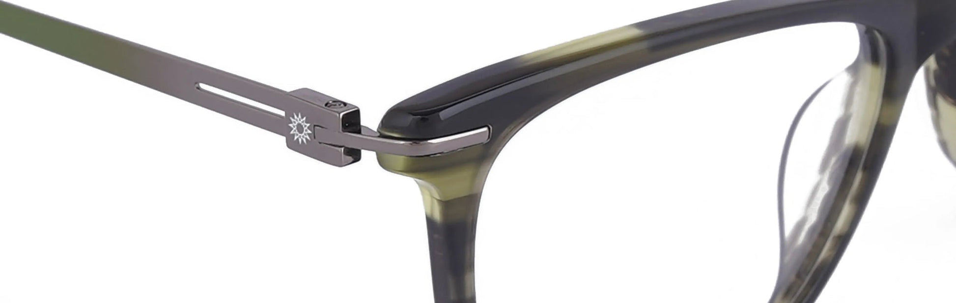 ST210 - C1 - Handmade Bio Acetate - Forest Green - glassesbyahana.com