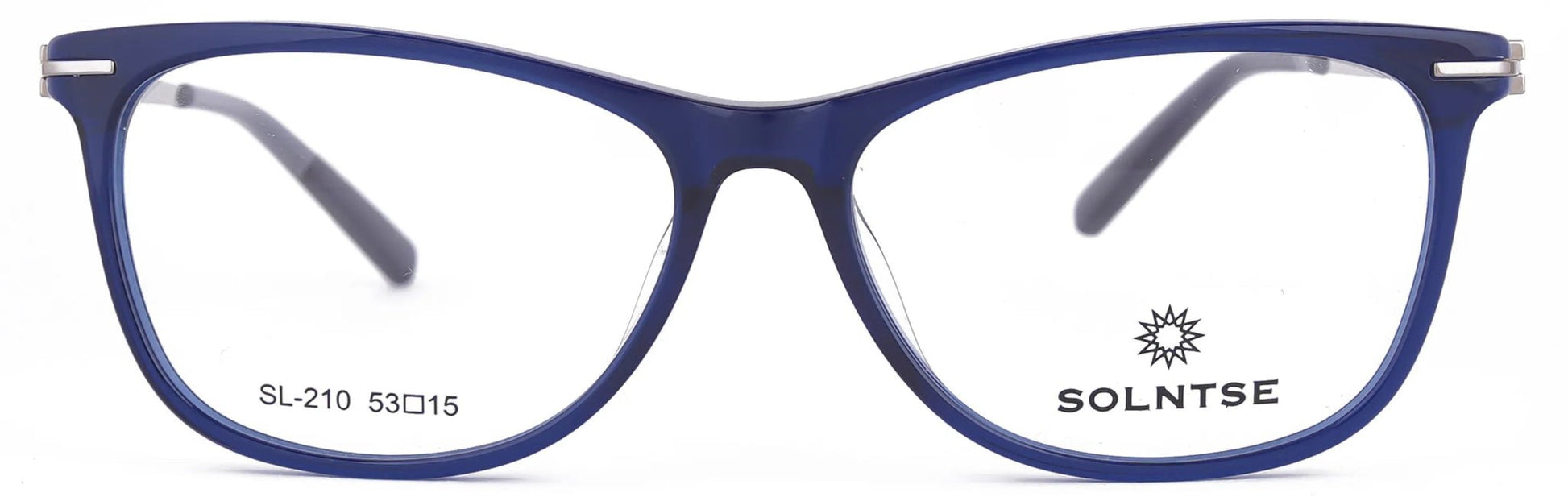 ST210 - C4 - Handmade Bio Acetate - Glacier Blue - glassesbyahana.com