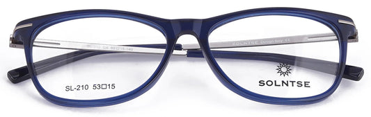 ST210 - C4 - Handmade Bio Acetate - Glacier Blue - glassesbyahana.com