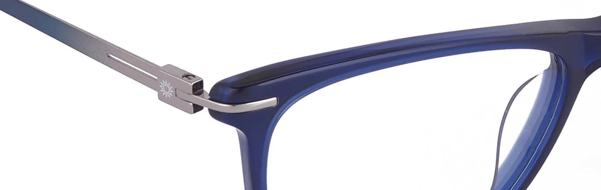 ST210 - C4 - Handmade Bio Acetate - Glacier Blue - glassesbyahana.com