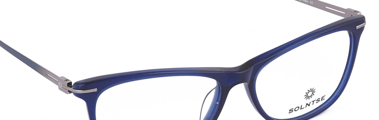 ST210 - C4 - Handmade Bio Acetate - Glacier Blue - glassesbyahana.com
