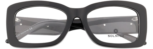 ST26902-C1-Handmade Bio-Acetate-Midnight Black - glassesbyahana.com