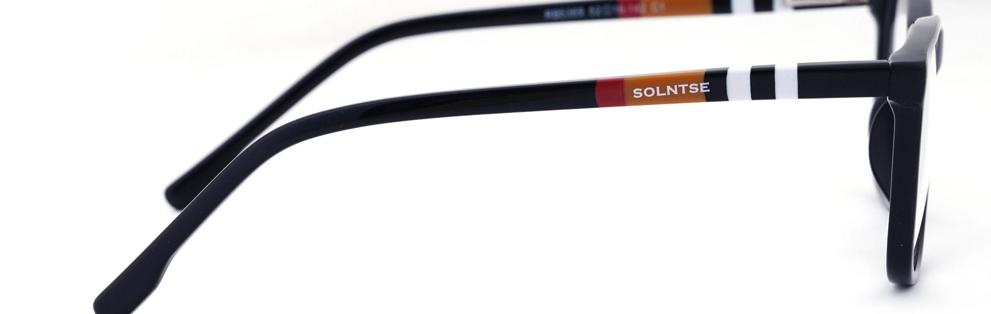 ST5369-C1-Handmade Mix Material-Sharp Black - glassesbyahana.com