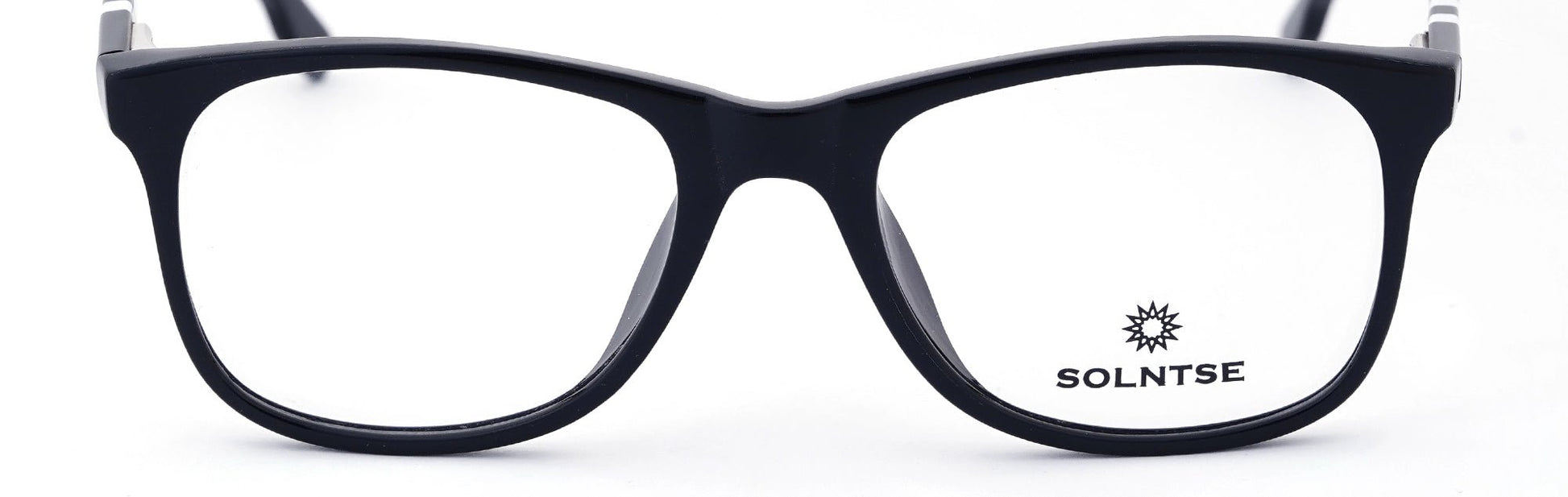 ST5369-C1-Handmade Mix Material-Sharp Black - glassesbyahana.com