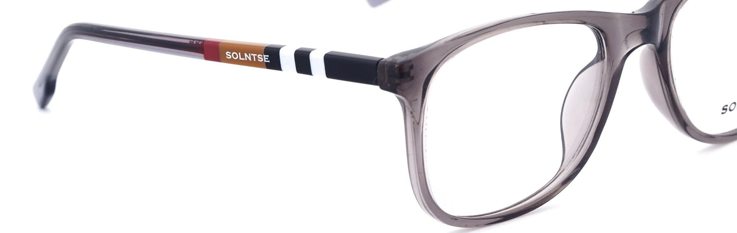 ST5369-C6-Handmade Mix Material-Clean Grey - glassesbyahana.com