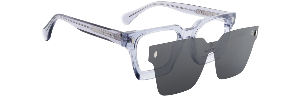 ST5959-C4-Handmade Bio Acetate-Smokey Grey - glassesbyahana.com